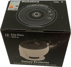 Planetarium projector in its retail box